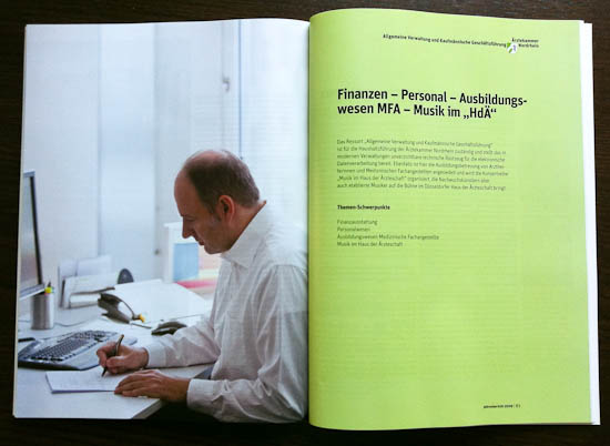 Fotos für den Jahresbericht der Ärztekammer Nordrhein © Till Erdmenger – Business Photographie