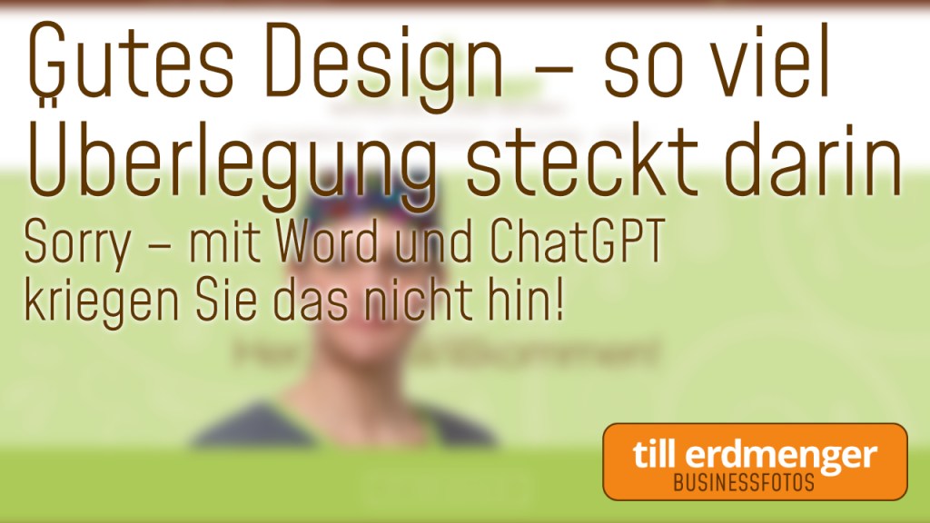 Tubelog: Gutes Design