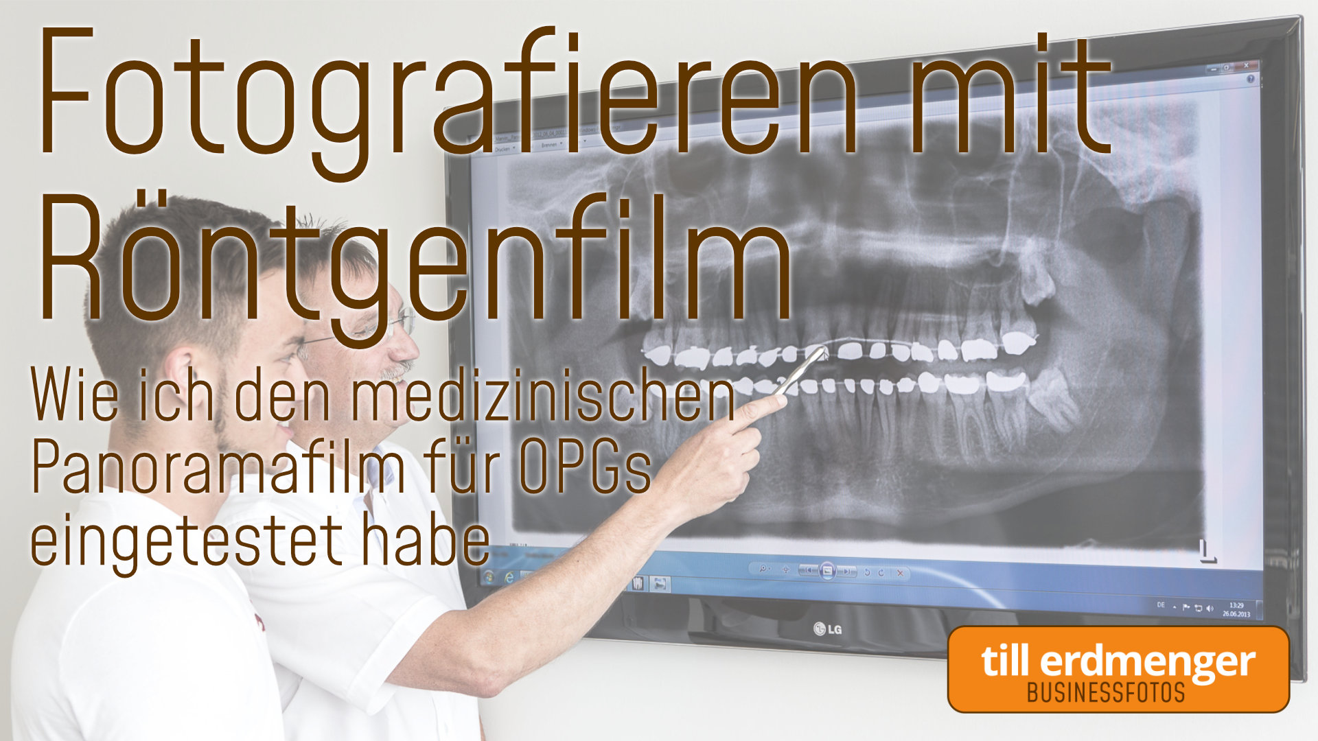 Tubelog: X-RAY – von der Zahnarztpraxis in die Kunstausstellung?!