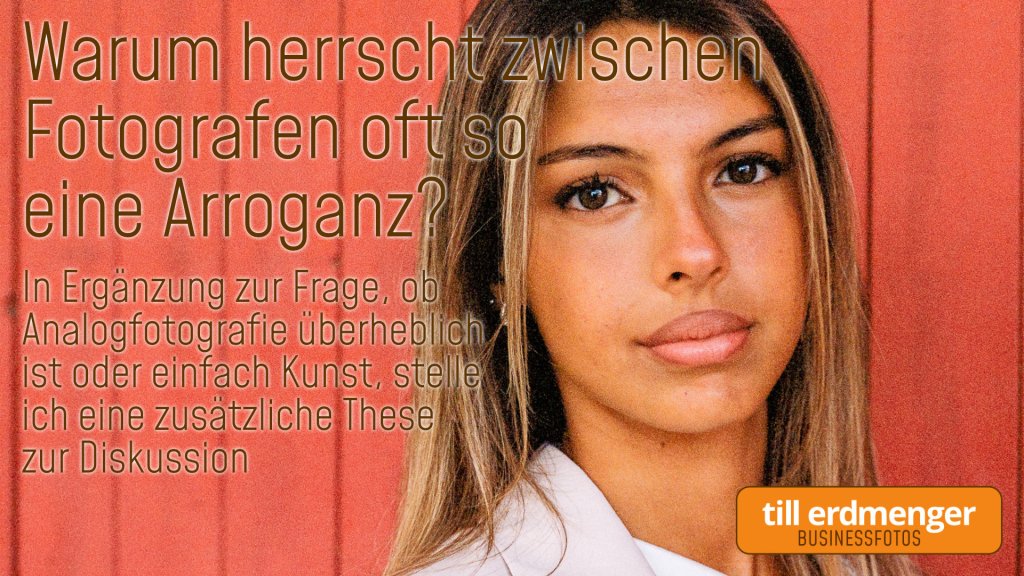 Tubelog: Meine neue These zu hochnäsigen&nbsp;Fotografen