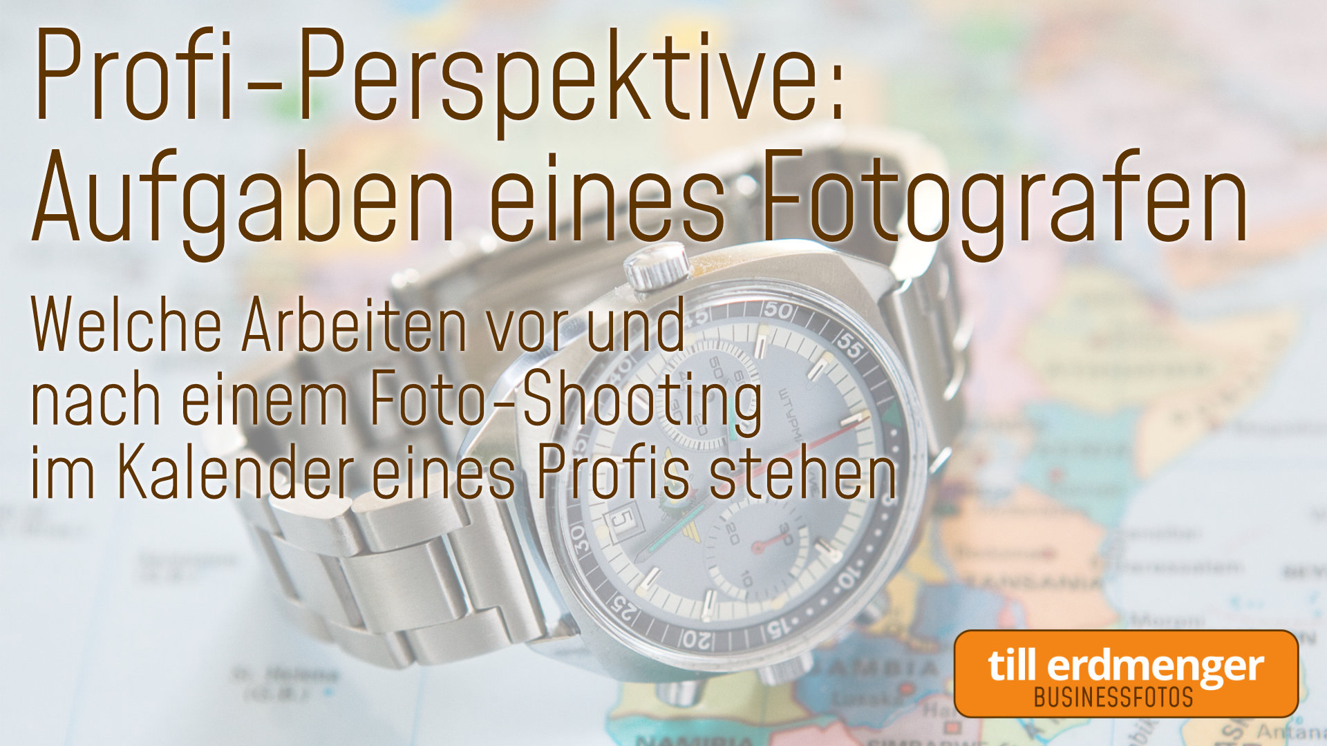 Tubelog: Was macht ein Fotograf, wenn er keine Kamera in der Hand hat?